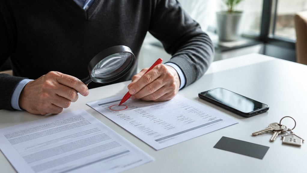 review fees and contract terms